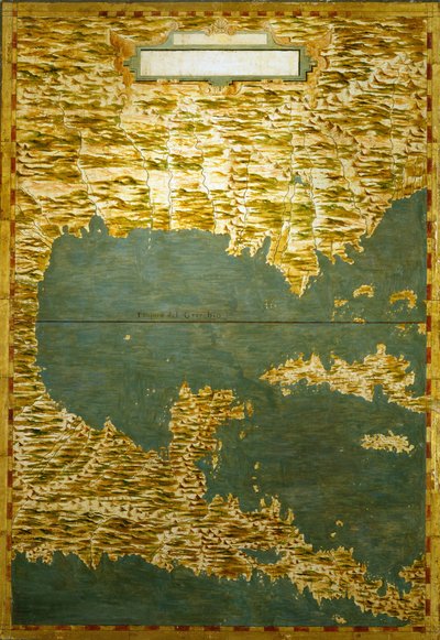 Gulf of Mexico, Cuba, and Southern United States by Ignazio Danti